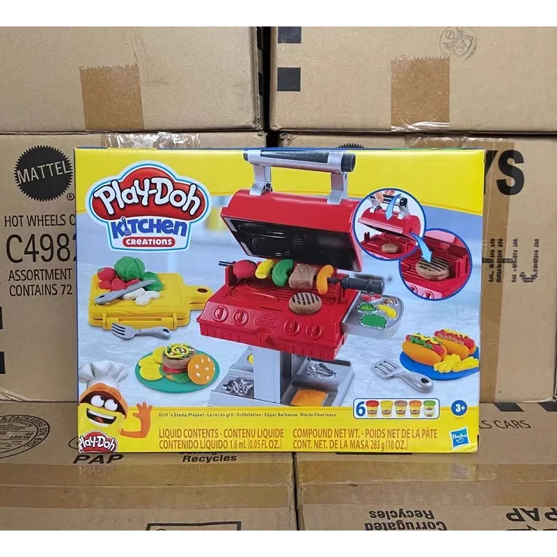 Hasbro Playdoher Figure Innovation Kitchen Barbecue Game Colored Clay Pretend Play Children Toy
Hasbro Playdoher Figure Innovation Kitchen Barbecue Game Colored Clay Pretend Play Children Toy
