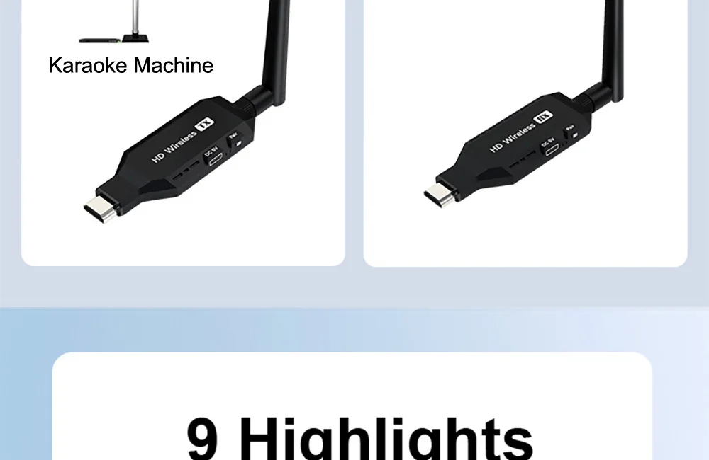 FSU 50M Wireless Transmission Video Transmitter and Receiver HDMI-compatible Extender Display Adapter Cable Screen Mirror FSU 50M Wireless Transmission Video Transmitter and Receiver HDMI-compatible Extender Display Adapter Cable Screen Mirror