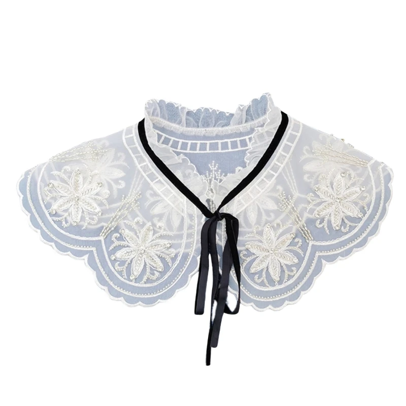 False Collar Shoulder Wrap Dickey Collar Detachable Collar Easy To Wear Women Sweater Collar Venise Lace Up Neckline
False Collar Shoulder Wrap Dickey Collar Detachable Collar Easy To Wear Women Sweater Collar Venise Lace Up Neckline