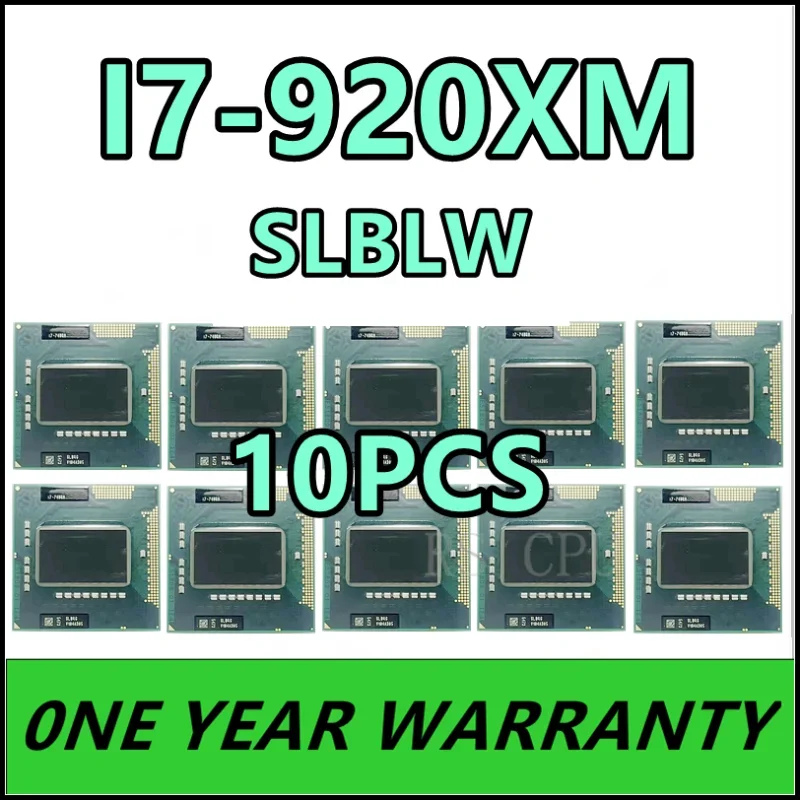 10pcs I7-920XM I7 920XM SLBLW 2.0 GHz Quad-Core Prosesor CPU Delapan Ulir 8M 55W Soket G1/RPGA988A
10pcs I7-920XM I7 920XM SLBLW 2.0 GHz Quad-Core Prosesor CPU Delapan Ulir 8M 55W Soket G1/RPGA988A