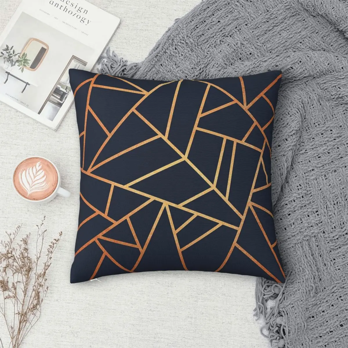 Copper And Midnight Navy Pillowcase Polyester Pillows Cover Cushion Comfort Throw Pillow Sofa Decorative Cushions Used for Home
Copper And Midnight Navy Pillowcase Polyester Pillows Cover Cushion Comfort Throw Pillow Sofa Decorative Cushions Used for Home