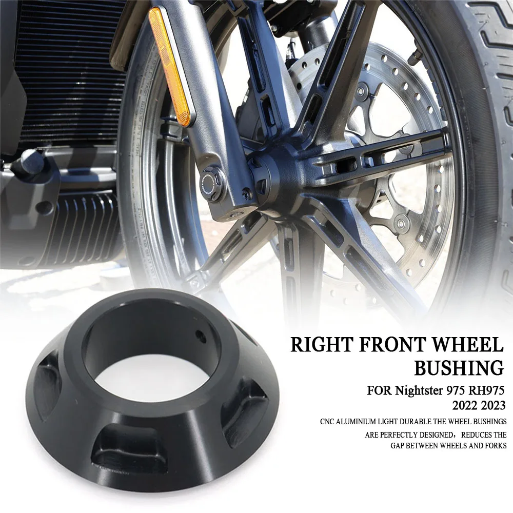 Мотоциклетные аксессуары, правая передняя втулка колеса для Harley Nightster 975 RH975 2022 2023
Мотоциклетные аксессуары, правая передняя втулка колеса для Harley Nightster 975 RH975 2022 2023