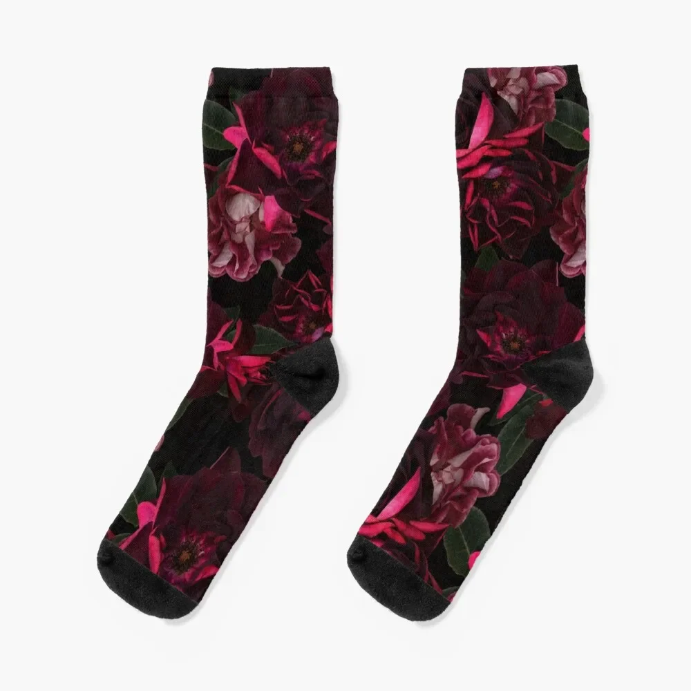 Night Roses Botanical Garden Socks luxury Running cycling custom Socks Men Women's
Night Roses Botanical Garden Socks luxury Running cycling custom Socks Men Women's