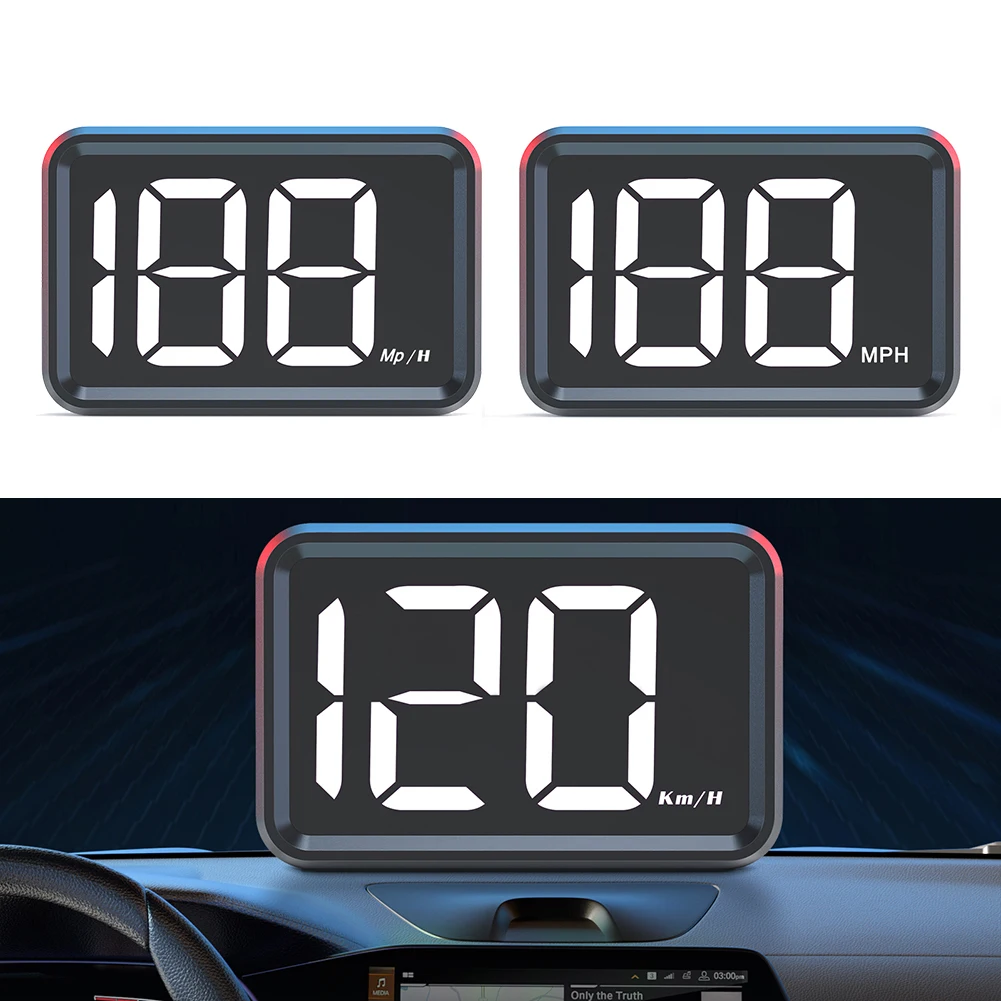 1x Universal MPH, Km/H Car HUD Head-up Display GPS Digital Speedometer White Big Font USB 5V New Car Electronics Accessories
1x Universal MPH, Km/H Car HUD Head-up Display GPS Digital Speedometer White Big Font USB 5V New Car Electronics Accessories