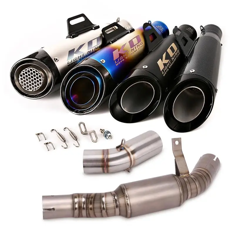 For Benelli Leoncino 500 51MM Motorcycle Exhaust System Mid Link Pipe Escape Connect Tube Without DB Killer Slip On Steel
For Benelli Leoncino 500 51MM Motorcycle Exhaust System Mid Link Pipe Escape Connect Tube Without DB Killer Slip On Steel