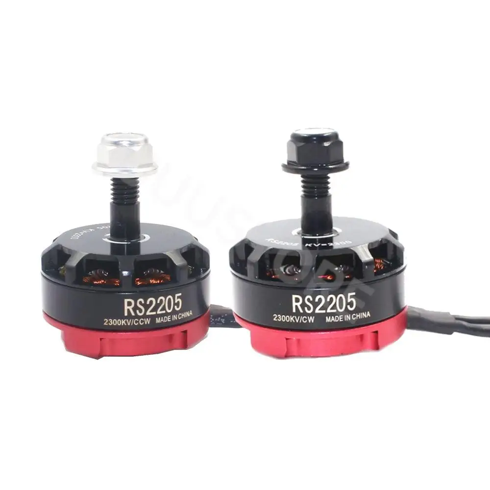 

RC RS2205 2205 2300KV CW CCW Brushless Motor for 2-6s 20A/30A/40A ESC FPV RC QAV250 X210 Racing Drone Multicopter Model