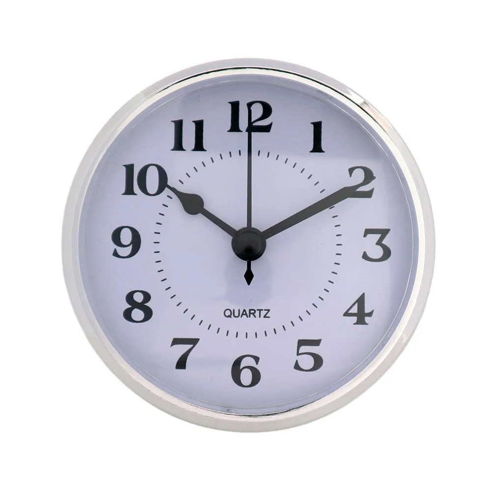 

Replacement Parts Quartz Clock Insert 1*AAA Battery( Not Included) 90mm Whole Diameter Arabic Numerals On Face