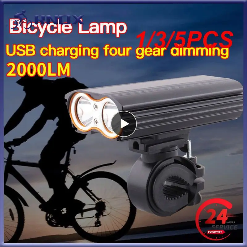 1/3/5PCS Bike Light Front 2400Lm Headlight 2 Battery Leds Light Cycling Lamp Lantern Flashlight For
1/3/5PCS Bike Light Front 2400Lm Headlight 2 Battery Leds Light Cycling Lamp Lantern Flashlight For
