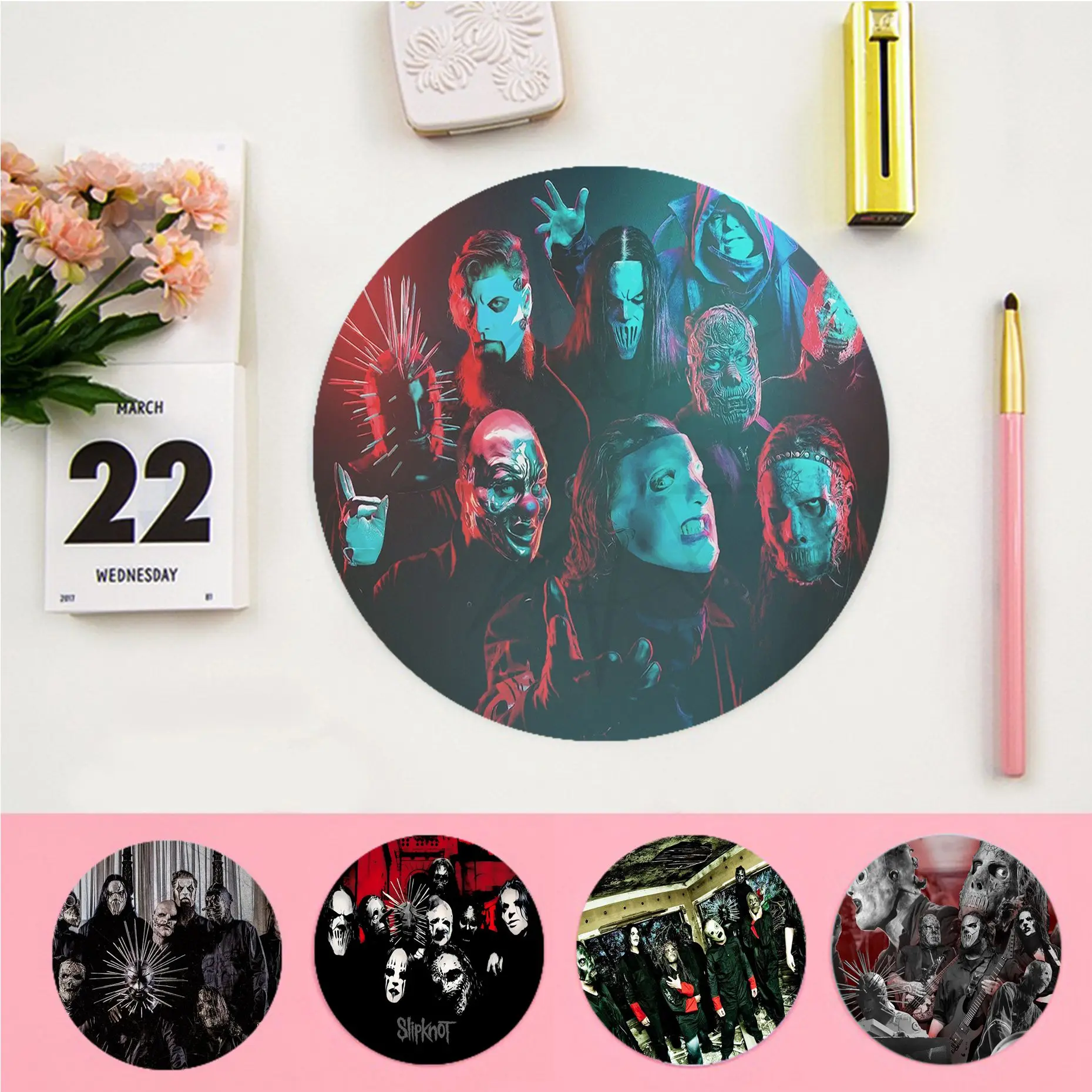 Band S-slipknot Rocks Mousepad Anti-Slip Round Cabinet Gaming Laptop Computer Desk Mat Office Notbook Mouse Pad Mouse Mat
Band S-slipknot Rocks Mousepad Anti-Slip Round Cabinet Gaming Laptop Computer Desk Mat Office Notbook Mouse Pad Mouse Mat
