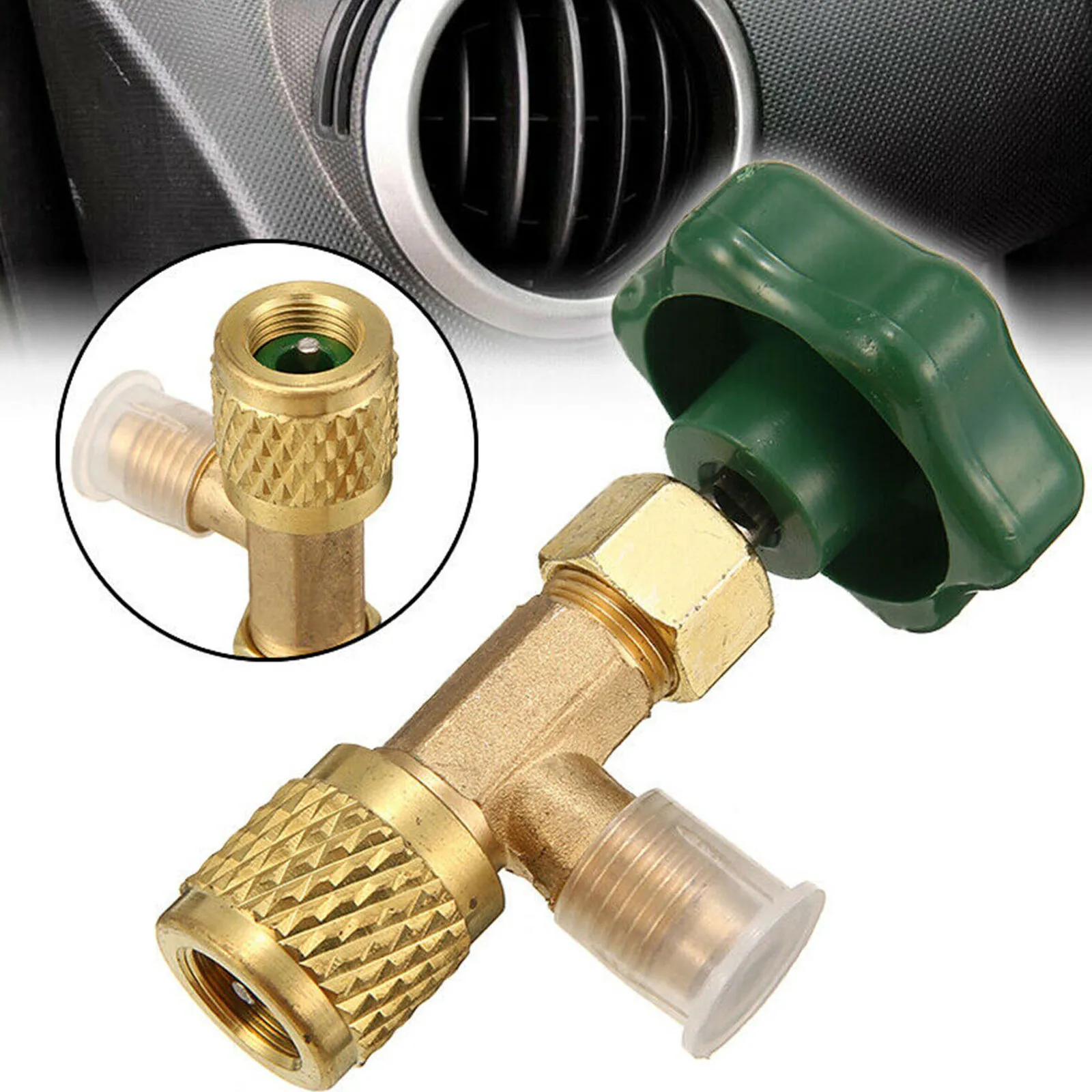Heavy duty 14 SAE AC Can Tap Valve Bottle Opener, Designed to Withstand Extended Use with R22 R134a R410A Systems
Heavy duty 14 SAE AC Can Tap Valve Bottle Opener, Designed to Withstand Extended Use with R22 R134a R410A Systems