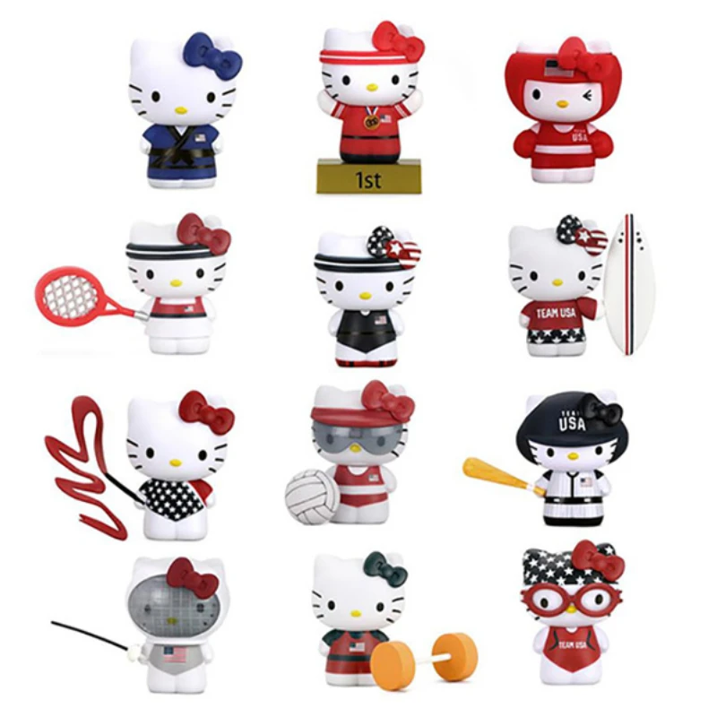 Sanrio Figures Hello Kitty Weightlifting Swim Taekwondo Tokyo Games KT Cat Limited Collection Ornament Model Toy Doll Kid Gift
Sanrio Figures Hello Kitty Weightlifting Swim Taekwondo Tokyo Games KT Cat Limited Collection Ornament Model Toy Doll Kid Gift