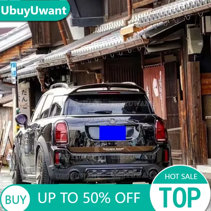 Глянцевый черный спойлер из углеродного волокна/ФАП для BMW MINI Countryman F60 2017-2023, Стайлинг автомобиля, модифицированные внешние аксессуары
Глянцевый черный спойлер из углеродного волокна/ФАП для BMW MINI Countryman F60 2017-2023, Стайлинг автомобиля, модифицированные внешние аксессуары