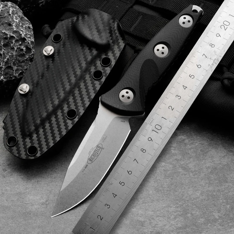 

M390 powder steel fixed blade wilderness hunting survival knife outdoor camping tool outdoor knife adventure survival knife