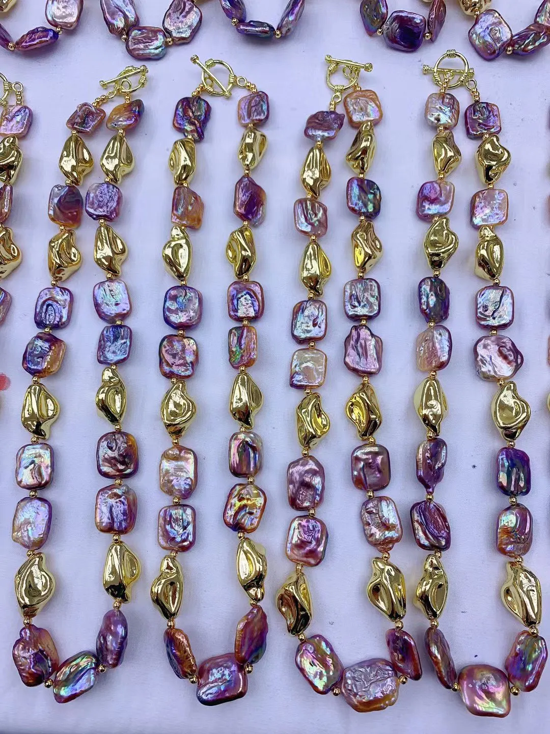 Gold Color OT Clasp Necklace With Natural Purple Color Choker Wholesale Factory Direct Sale Lady Gifts
Gold Color OT Clasp Necklace With Natural Purple Color Choker Wholesale Factory Direct Sale Lady Gifts