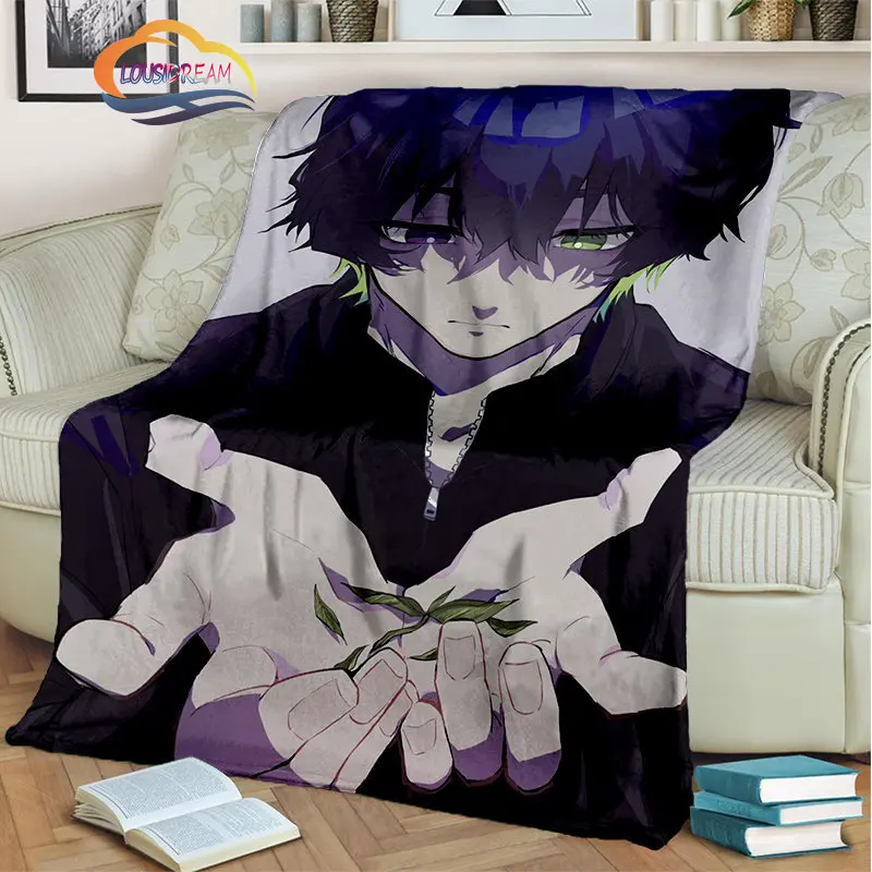 Animation Blanket BLUE LOCK Throw for Sofa Bed Bedroom Cartoon Football Children's Portable Gift Boys
Animation Blanket BLUE LOCK Throw for Sofa Bed Bedroom Cartoon Football Children's Portable Gift Boys