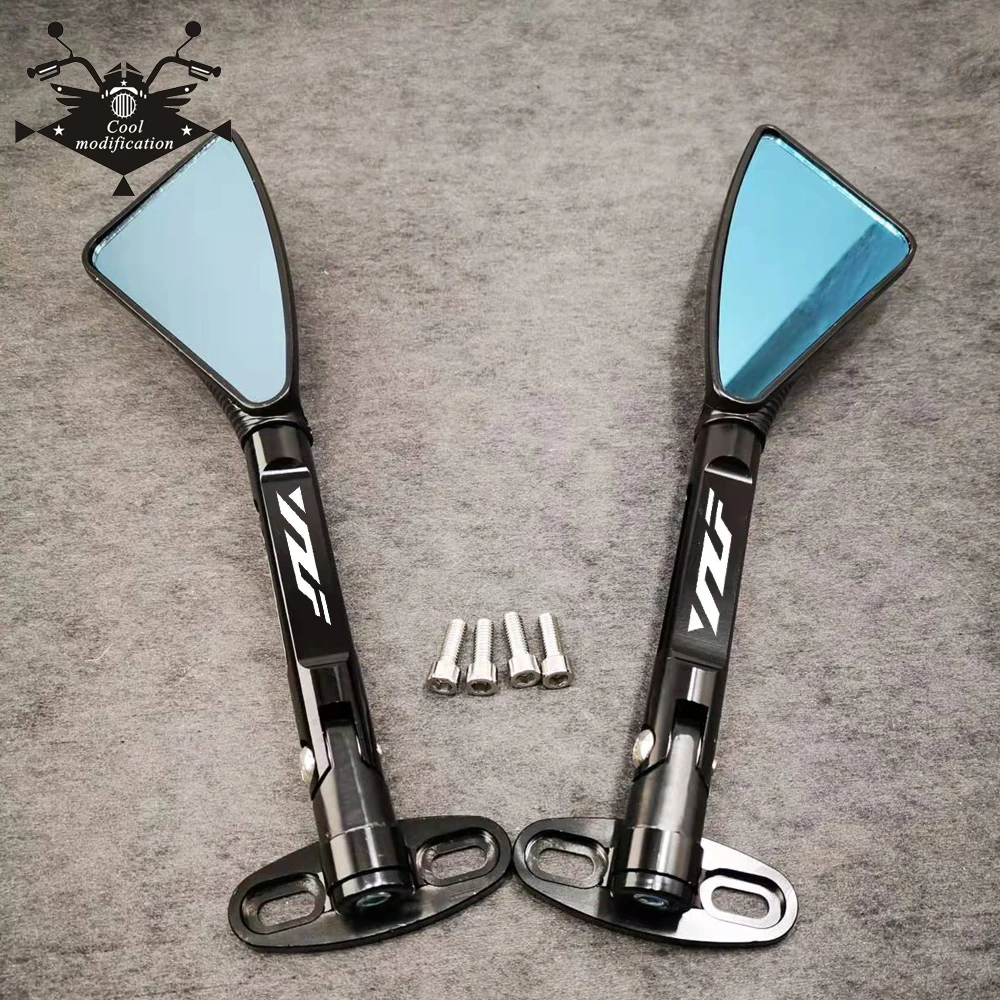 Зеркало заднего вида с лазерным логотипом CNC, алюминиевое синее антибликовое зеркало для мотоциклов Yamaha YZF R6 R1 R15 R25 R3 R6 R1M YZF600
Зеркало заднего вида с лазерным логотипом CNC, алюминиевое синее антибликовое зеркало для мотоциклов Yamaha YZF R6 R1 R15 R25 R3 R6 R1M YZF600
