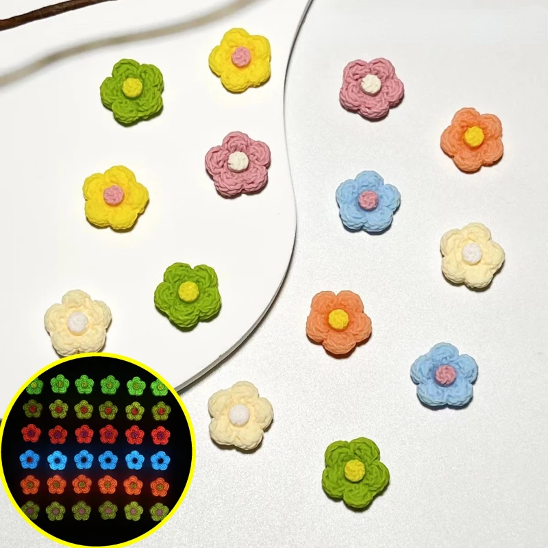 20Pcs 13mm 3D Colorful Luminous Flower Gems Resin Charms Flatback Wedding Applique Nail Art Decor Crafts Supplies
20Pcs 13mm 3D Colorful Luminous Flower Gems Resin Charms Flatback Wedding Applique Nail Art Decor Crafts Supplies
