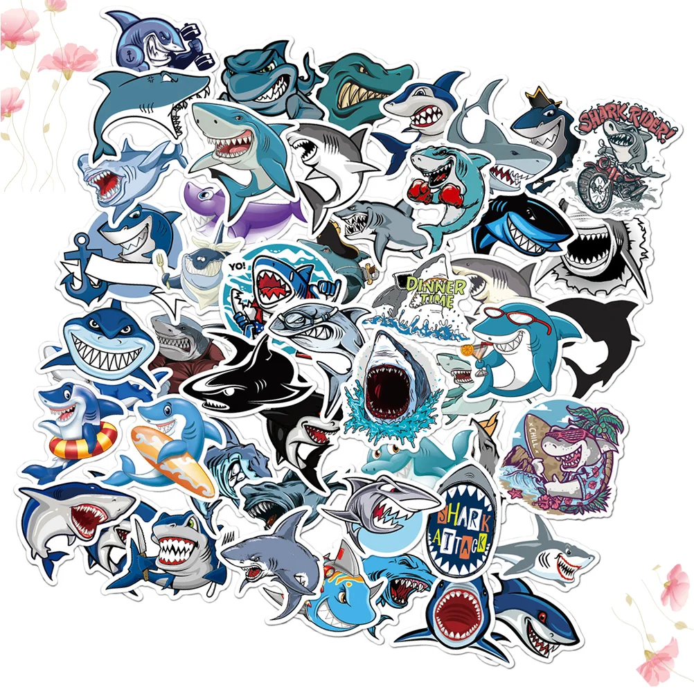 100 Sheets/2 Stickers Waterproof Fridge Skateboard Shark Decorative Child Computer
100 Sheets/2 Stickers Waterproof Fridge Skateboard Shark Decorative Child Computer