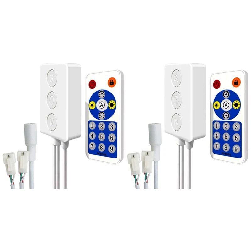 2X SP601E Dual Signal Output Bluetooth LED Music Controller For LED Pixel Strip WS2812B UCS1903 TM1804, IOS Android App
2X SP601E Dual Signal Output Bluetooth LED Music Controller For LED Pixel Strip WS2812B UCS1903 TM1804, IOS Android App