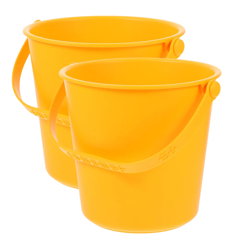 2pcs Beach Bucket Outdoor Beach Storage Bucket Beach Toy Kids Portable Sand Container
2pcs Beach Bucket Outdoor Beach Storage Bucket Beach Toy Kids Portable Sand Container