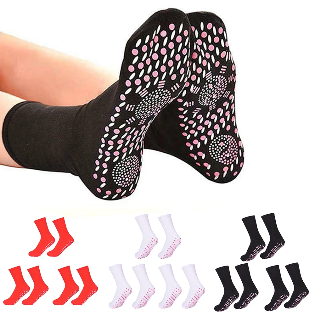 3Pair Tourmaline Magnetic Sock Self-Heating Therapy Magnet Socks Unisex Warm For Nature Hike Camping Snowboarding Sportswear
3Pair Tourmaline Magnetic Sock Self-Heating Therapy Magnet Socks Unisex Warm For Nature Hike Camping Snowboarding Sportswear
