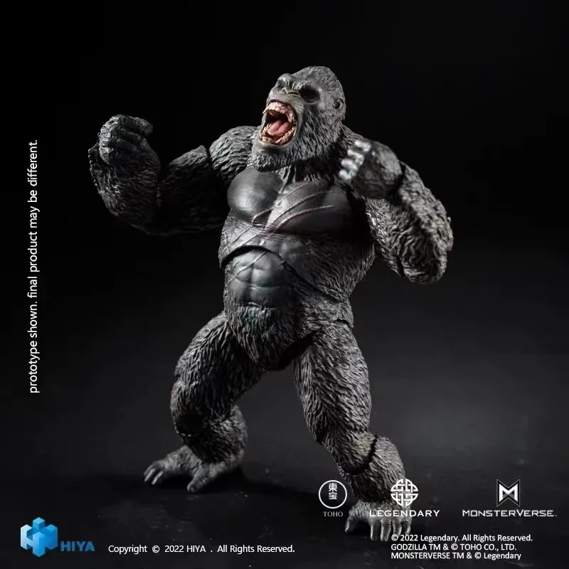 

[Inventory] HIYA Godzilla King Kong King of Monsters on Skull Island 6-inch Anime Action Figures Toy Model Collection Hobby