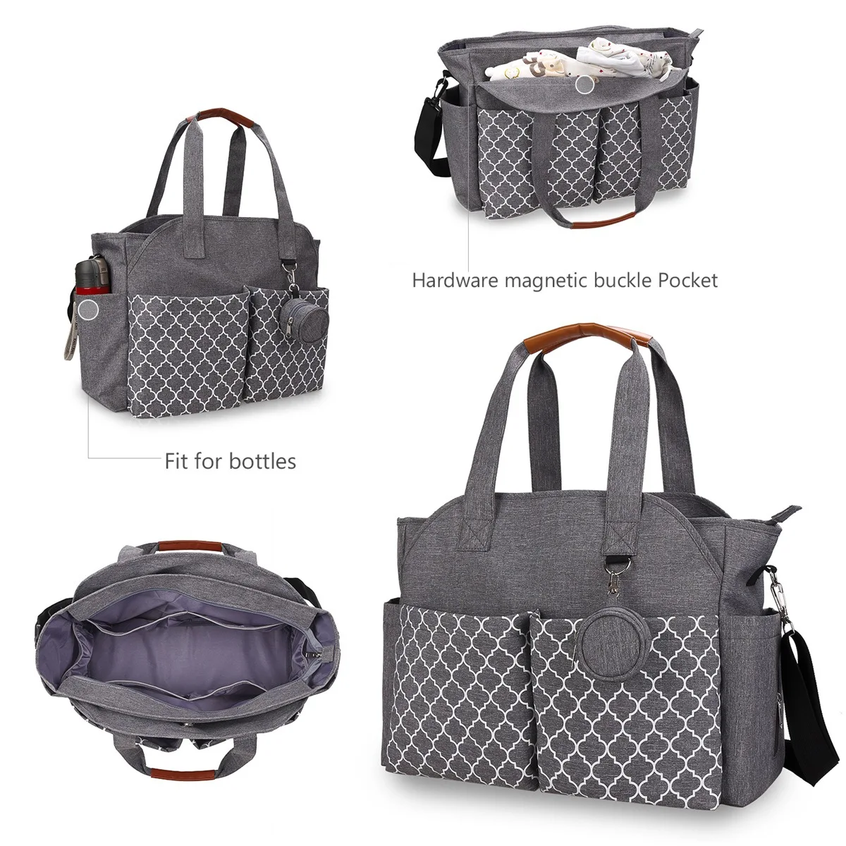 ZK50 One-shoulder Mommy Bag With Pacifier Bag For Mother And Baby Travel Outdoor Baby Yong'p Mother Bag
ZK50 One-shoulder Mommy Bag With Pacifier Bag For Mother And Baby Travel Outdoor Baby Yong'p Mother Bag