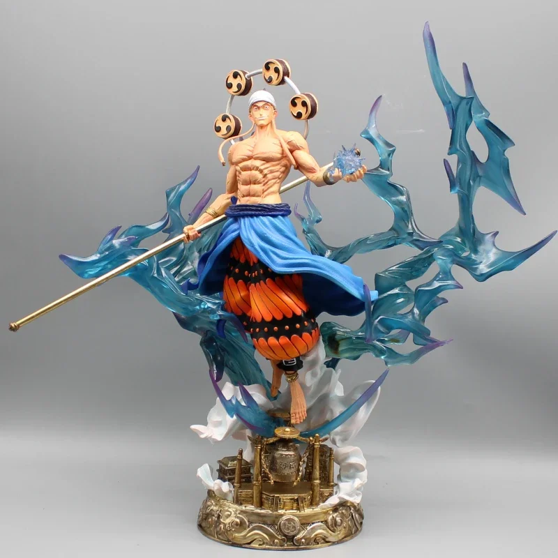 36.5cm Manga Thunder God Enel Figure Statue One Piece Gk Figurine Enel Figure Light Model PVC Collectible Ornament Toys Doll
36.5cm Manga Thunder God Enel Figure Statue One Piece Gk Figurine Enel Figure Light Model PVC Collectible Ornament Toys Doll