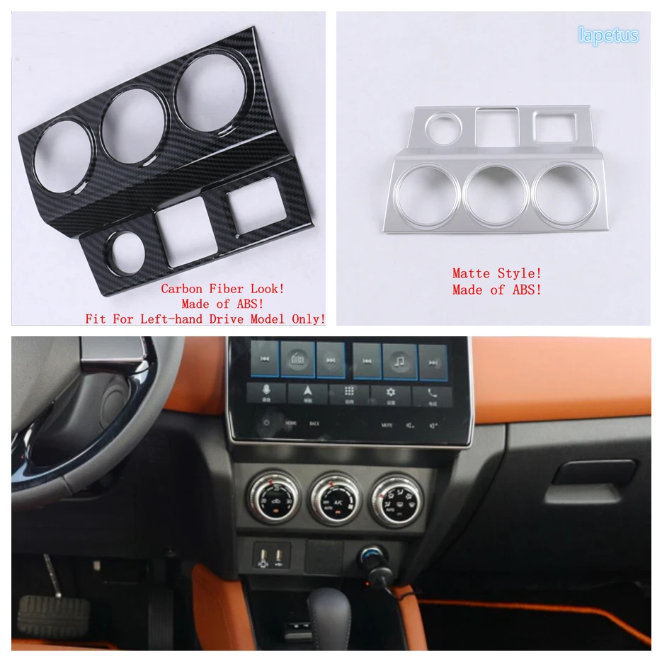 Central Control AC Air Conditioning Knob Control Panel Cover Trim For Mitsubishi ASX 2020 2021 Carbon Fiber / Matte Accessories
Central Control AC Air Conditioning Knob Control Panel Cover Trim For Mitsubishi ASX 2020 2021 Carbon Fiber / Matte Accessories
