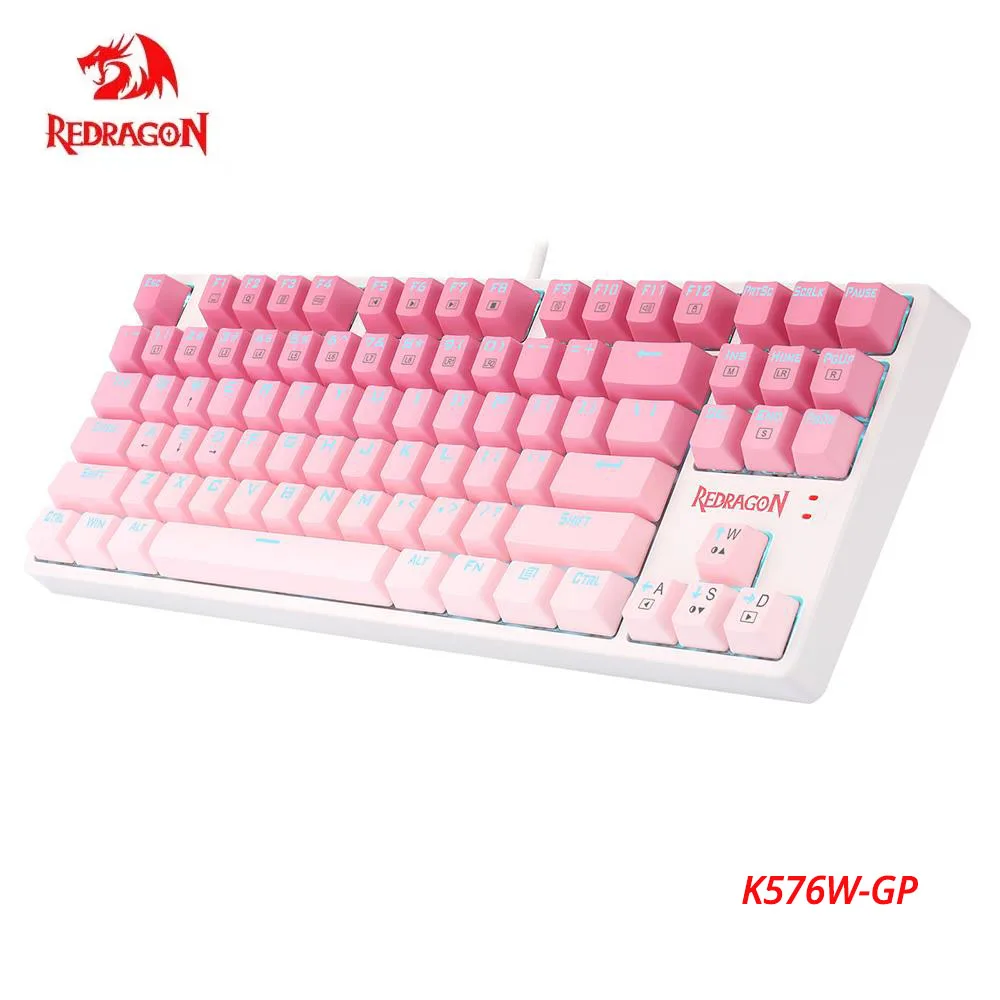 Проводная Механическая клавиатура Redragon K576W-GP DAKSA TKL с красным переключателем и голубой подсветкой, 87 клавиш, градиентная клавиатура PBT, компьютерная клавиатура для геймеров
Проводная Механическая клавиатура Redragon K576W-GP DAKSA TKL с красным переключателем и голубой подсветкой, 87 клавиш, градиентная клавиатура PBT, компьютерная клавиатура для геймеров
