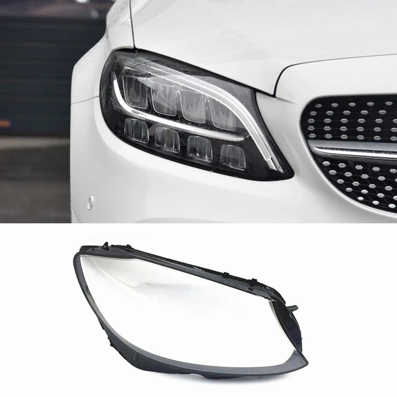 For 2019 2020 Mercedes Benz W205 C180 C200 C260L C280 C300 Head Light Cover Transparent Lampshade Headlight Shell
For 2019 2020 Mercedes Benz W205 C180 C200 C260L C280 C300 Head Light Cover Transparent Lampshade Headlight Shell