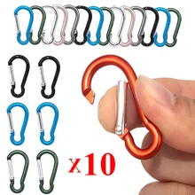 5/10Pcs Climbing Buckles Keychain Random Color Outdoor Camping Hiking D-ring Snap Clip Lock Hook Sports Bucklekeychain Tool
5/10Pcs Climbing Buckles Keychain Random Color Outdoor Camping Hiking D-ring Snap Clip Lock Hook Sports Bucklekeychain Tool