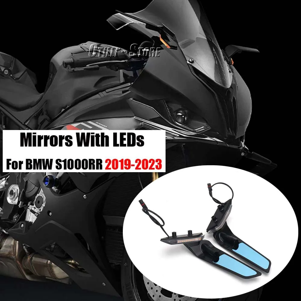 1 Pair For BMW S1000RR S1000 RR S 1000 RR s1000rr 2019 2020 2021 2022 2023 Motorcycle LED Turn Signal Mirrors 360° Rotatable 
1 Pair For BMW S1000RR S1000 RR S 1000 RR s1000rr 2019 2020 2021 2022 2023 Motorcycle LED Turn Signal Mirrors 360° Rotatable