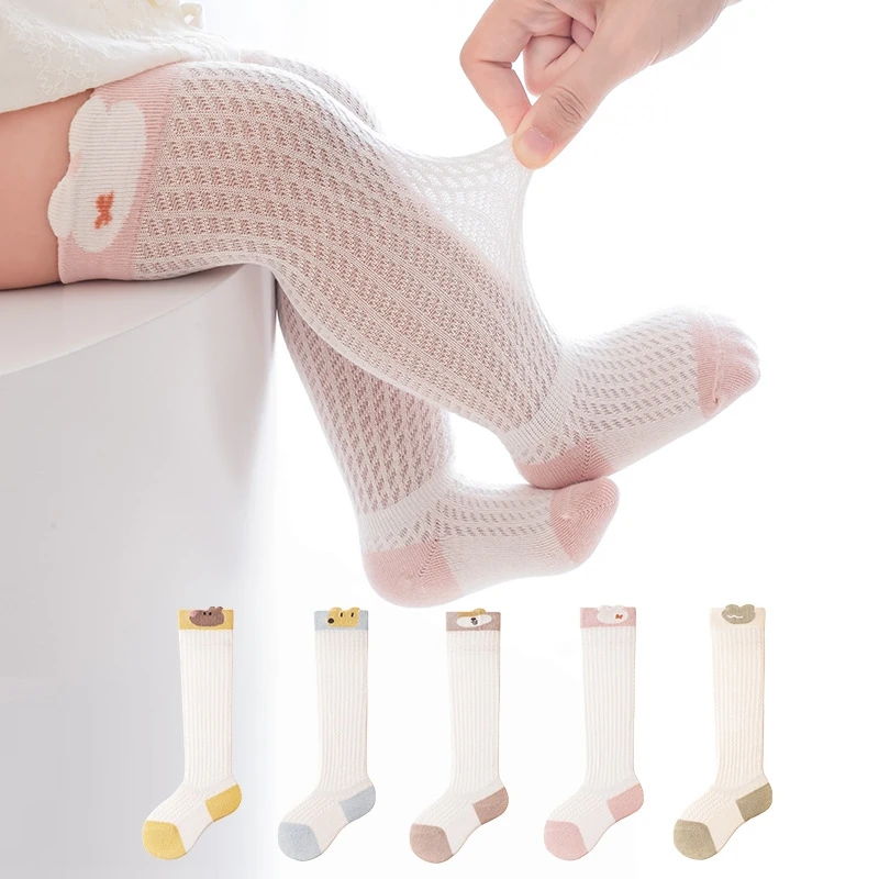 Spring Summer Children Baby Girls Boy Knee High Socks Thin Cotton Mesh Breathable Long Socks Kid Clothing Toddler Stockings
Spring Summer Children Baby Girls Boy Knee High Socks Thin Cotton Mesh Breathable Long Socks Kid Clothing Toddler Stockings