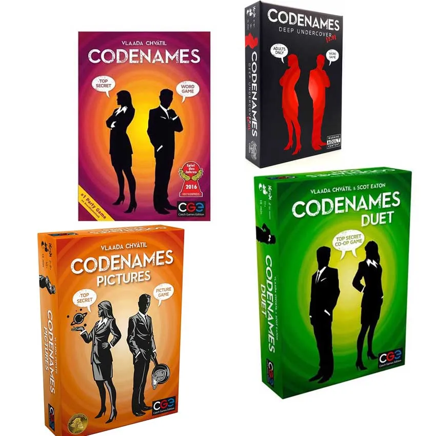 

Codenames: Duet - The Two Player Word Deduction Game by CGE Czech Games Edition