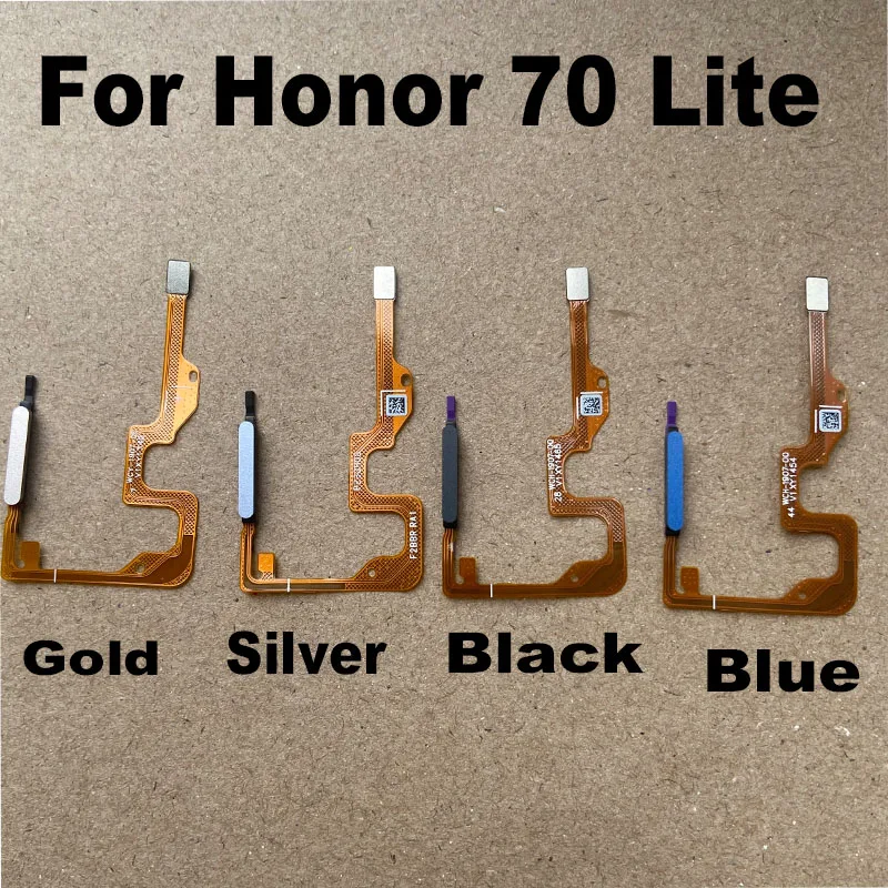 

Original For Huawei Honor 70 Lite Fingerprint Sensor Power Button Flex Cable Touch ID Sensor Home Buttons Smartphone