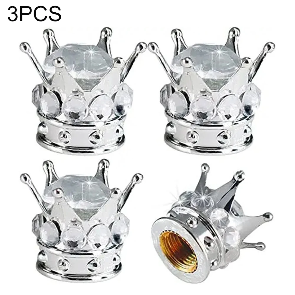 3pcs Valve Cover Crown Style Car Tire Air Valve Cover Dust Covers Auto Wheel Stemdust Covers Car Diameter 12.8mm Bicycle Accesso
3pcs Valve Cover Crown Style Car Tire Air Valve Cover Dust Covers Auto Wheel Stemdust Covers Car Diameter 12.8mm Bicycle Accesso