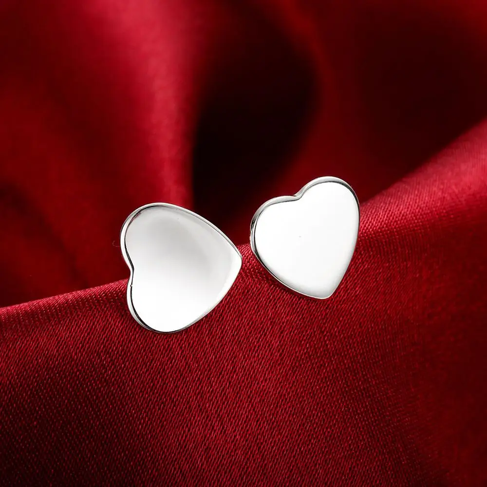 New Hot sale fine Jewelry 925 Sterling Silver Earring for Woman beautiful heart Ear studs Fashion wedding party Christmas gifts
New Hot sale fine Jewelry 925 Sterling Silver Earring for Woman beautiful heart Ear studs Fashion wedding party Christmas gifts