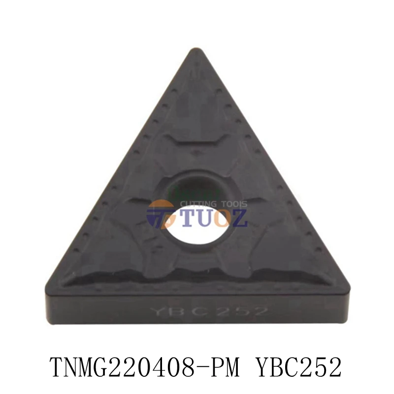 

Original TNMG220408-PM YBC252 TNMG 220408 PM 22004 Carbide Tool CNC Lathe Insert External Turning Blade