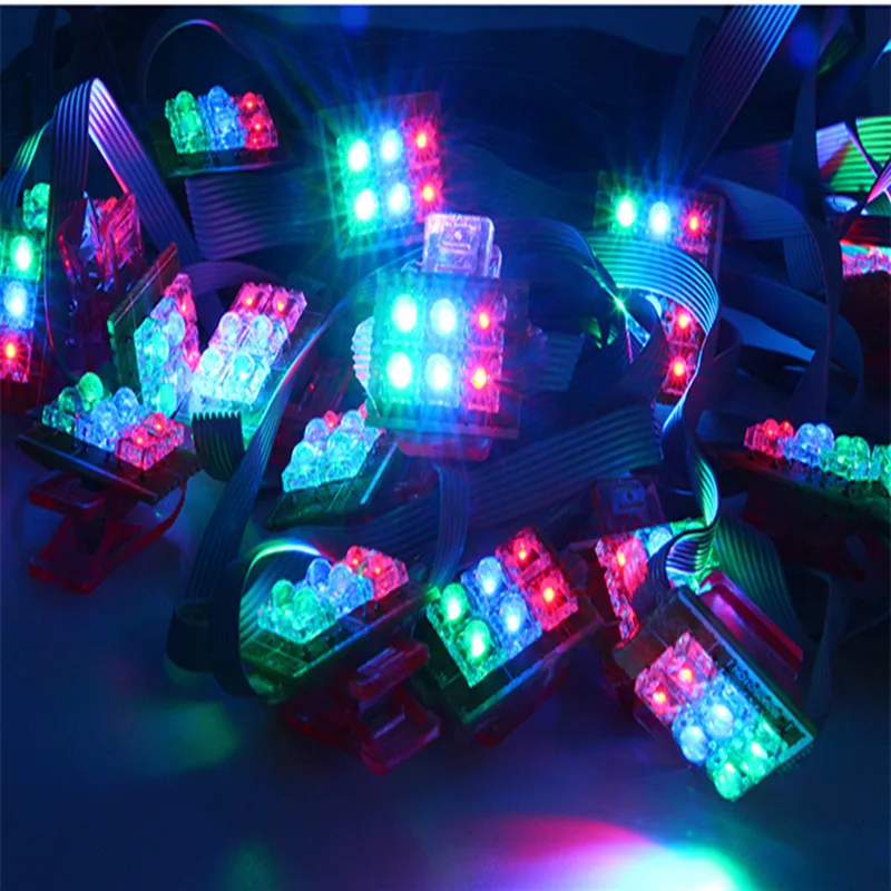 

free shipping diy led kite flying 56pcs led lamp shinning hang on kites for adults led light led for kites octopus kite led koi