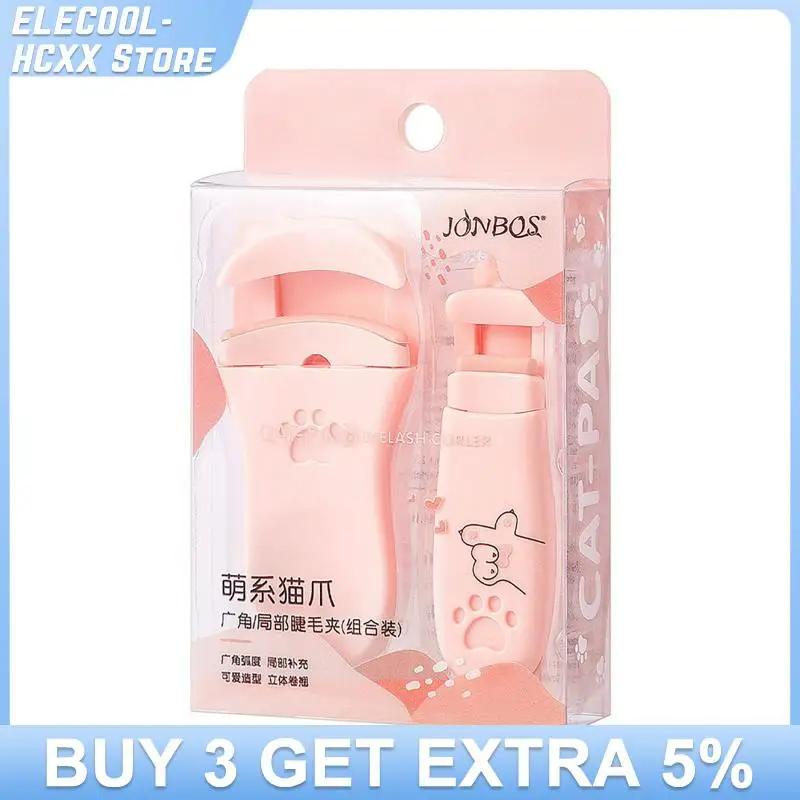 2PCS Cat Claw Cute Eyelash Curler Clip Lash Portable Shaping Professional Lasting Tool Beauty Eyelashes Cosmetic Makeup Tools
2PCS Cat Claw Cute Eyelash Curler Clip Lash Portable Shaping Professional Lasting Tool Beauty Eyelashes Cosmetic Makeup Tools