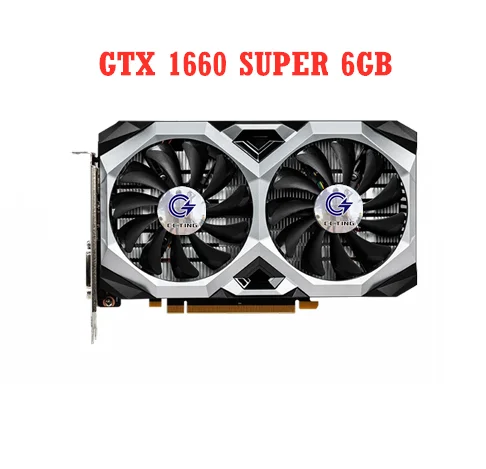 

C CCTING GeForce GTX 1660 SUPER GAMING X VENTUS XS C 1660S 12nm 6G GDDR6 192bit DP Support AMD Intel Desktop Motherboar for MSI