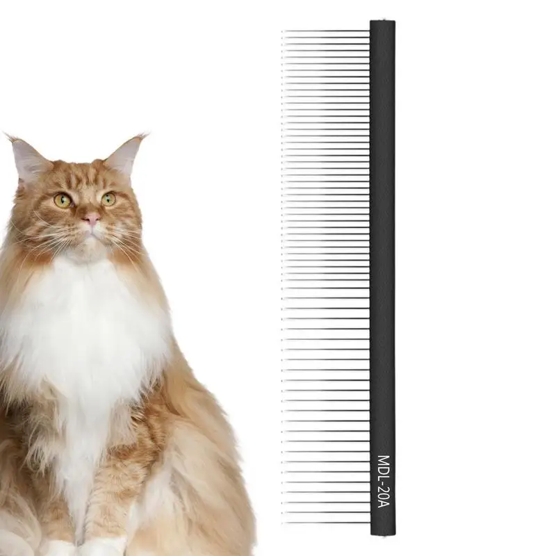 

Dematting Comb For Dogs Cat Dog Hair Grooming Stainless Steel Comb Dog And Cat Grooming Supplies For Detangling Smoothing