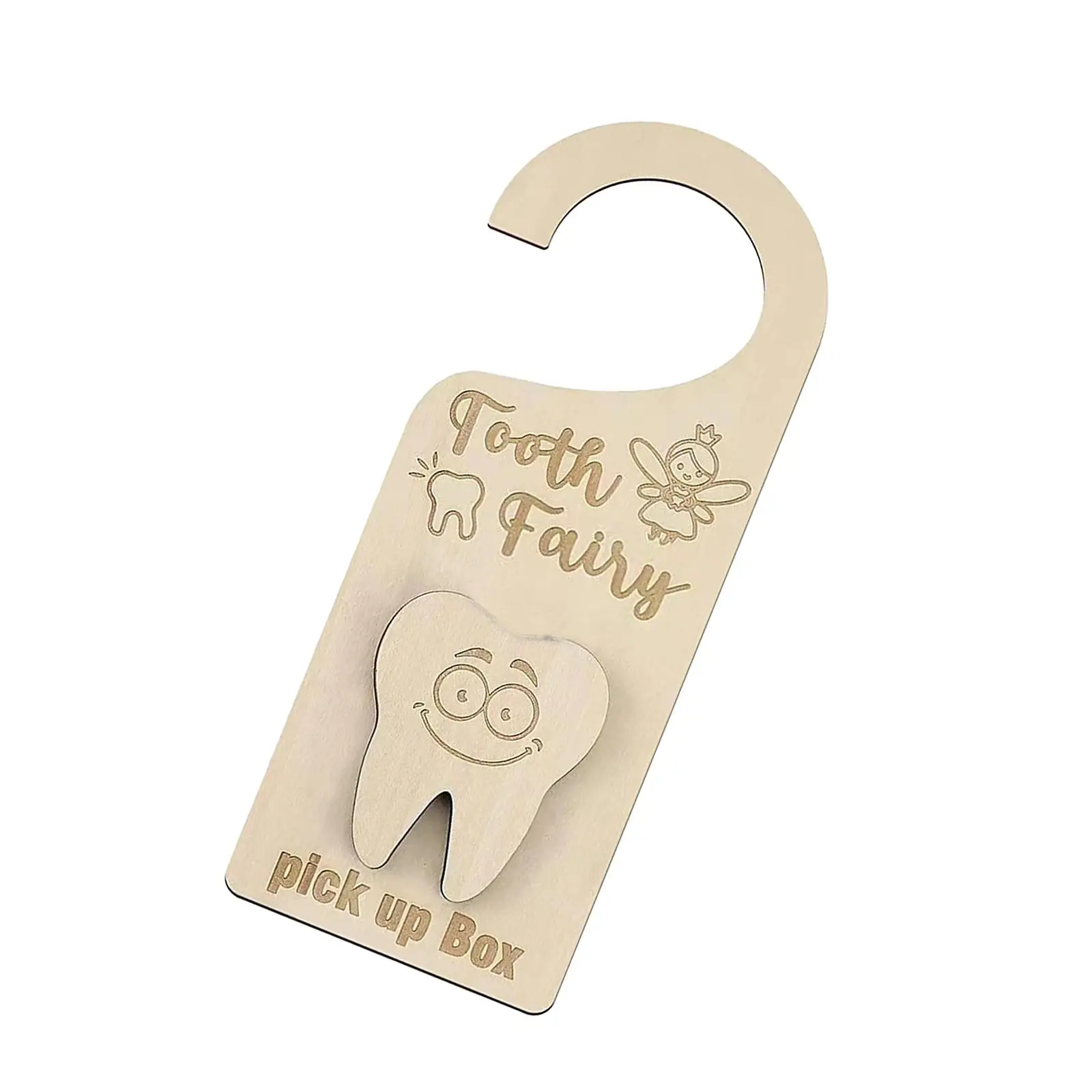 Wood Tooth Fairy Door Hanger Room Decor Keepsake Organizer Case Tooth Fairy Pick up Box for Children
Wood Tooth Fairy Door Hanger Room Decor Keepsake Organizer Case Tooth Fairy Pick up Box for Children