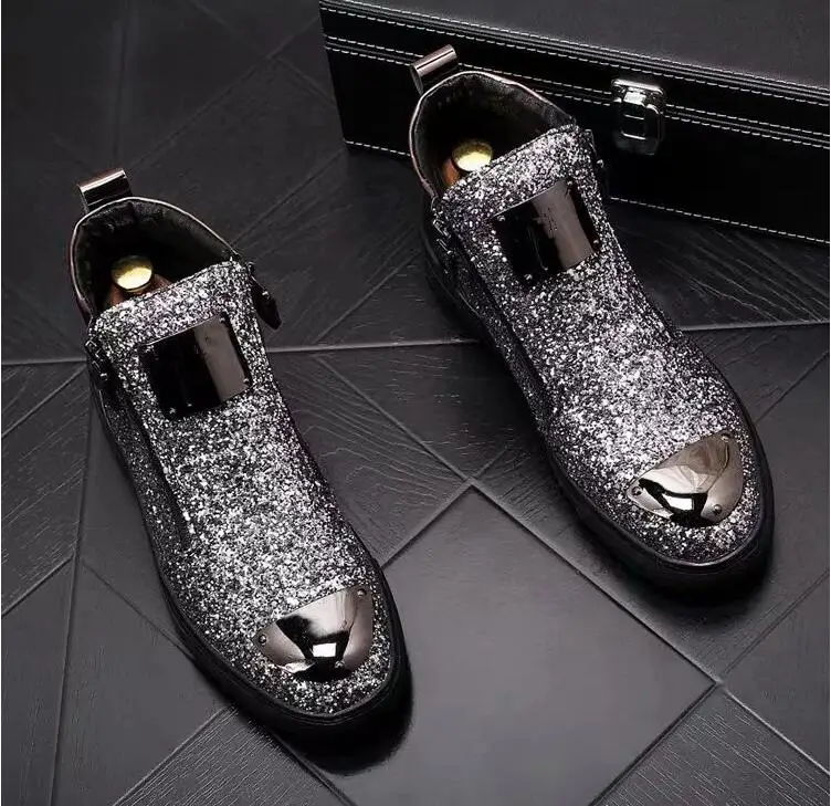 black Leather Men Sneakers Punk Casual Shoes Hip Hop Male High Tops Zip Ankle Boots Flats Zapatillas Hombre
black Leather Men Sneakers Punk Casual Shoes Hip Hop Male High Tops Zip Ankle Boots Flats Zapatillas Hombre