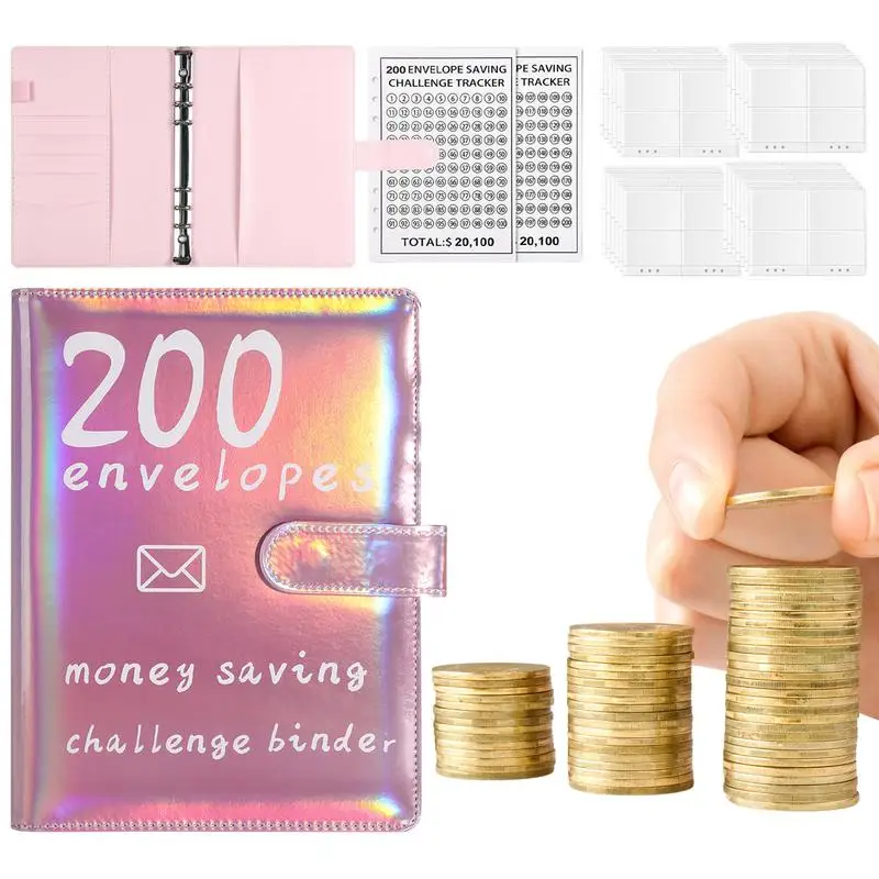 200 Envelope Binder Budget Planner Savings Challenges Book Money Organizer And Budget Binder Saving Money
200 Envelope Binder Budget Planner Savings Challenges Book Money Organizer And Budget Binder Saving Money
