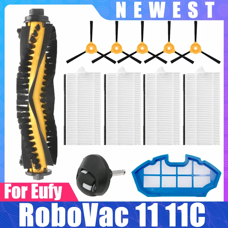 Compatible For Eufy RoboVac 11 11C Cecotec Conga Excellence 990 Ecovacs N79S Main Side Brush Hepa Filter Spare Parts
Compatible For Eufy RoboVac 11 11C Cecotec Conga Excellence 990 Ecovacs N79S Main Side Brush Hepa Filter Spare Parts