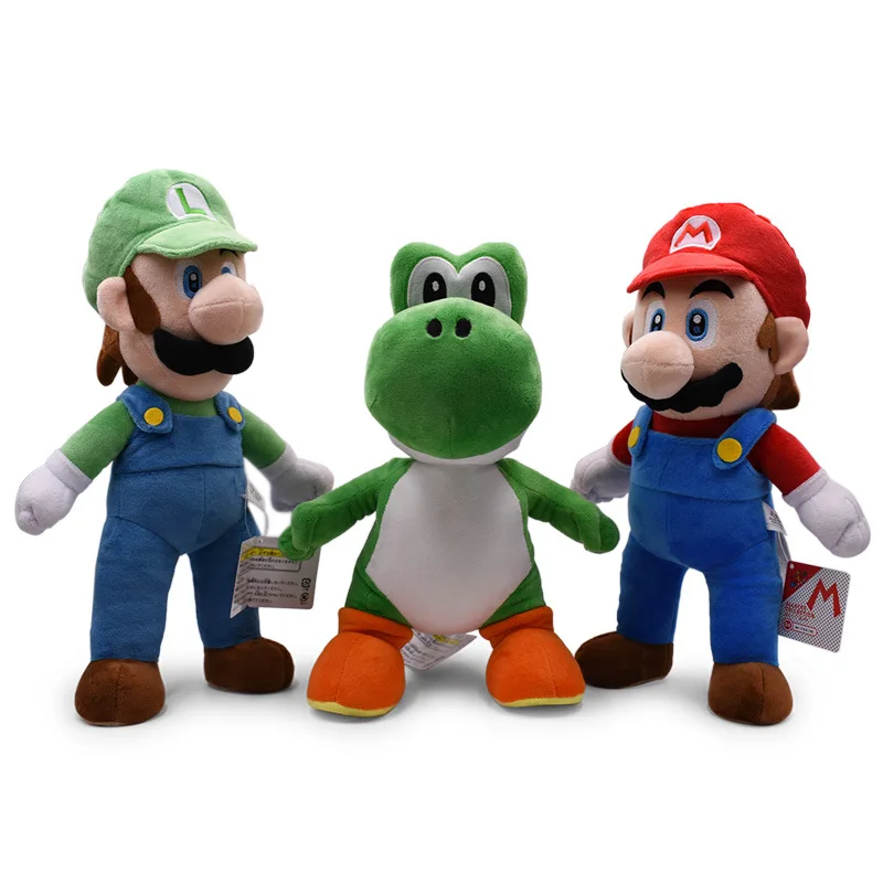 37-41cm Super Mario Bros Luigi Plush Doll Anime Peripherals Game Figures Decoration Children's Soft Stuffed Toys Birthday Gifts
37-41cm Super Mario Bros Luigi Plush Doll Anime Peripherals Game Figures Decoration Children's Soft Stuffed Toys Birthday Gifts