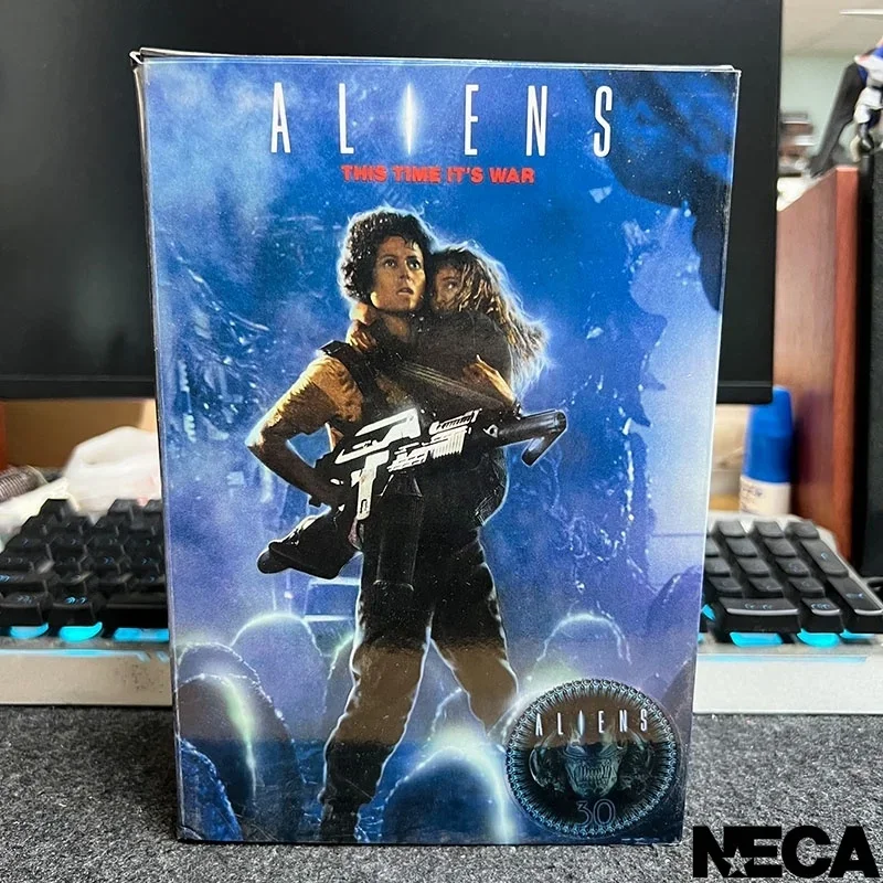 

New Uncapped Neca First Edition Alien 2 Ripley And Newt 30th Anniversary Twin Set 7-Inch Action Figure Collection Model Toys
