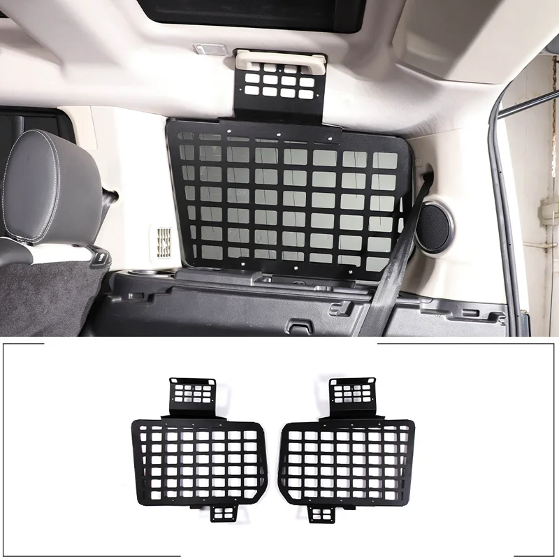 

Для Land Rover Discovery 3 Discovery 4 LR3 LR4 2004-2016, Черный задний багажник багажника, стойка для груза, полка для хранения, автомобильные аксессуары